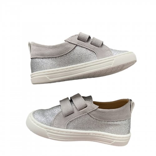 Grey glitter sneakers 